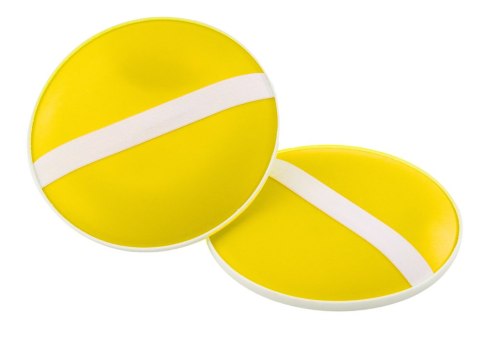 Gra Zręcznościowa Paletki Okrągłe Piłka Z Przyssawkami Żółty LEAN TOYS Gra Zręcznościowa Paletki Okrągłe Piłka Z Przyssawkami Żółty LEAN TOYS
