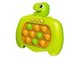 Gra Zręcznościowa Pop-It Konsola 999 Poziomów Dinozaur Zielona B LEAN TOYS
