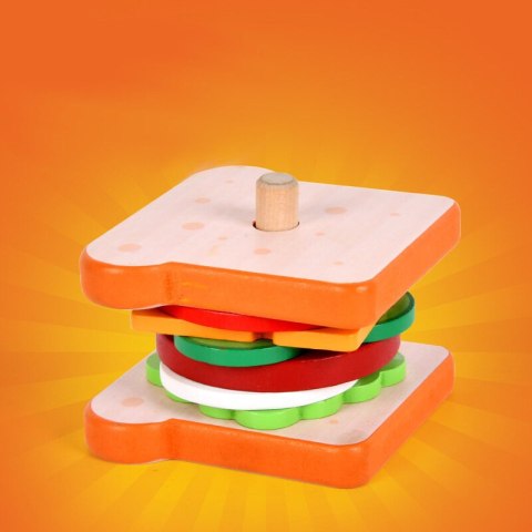 Kanapka Drewniana 8 El Karty Z Przepisami 10 Szt LEAN Toys Kanapka Drewniana 8 El Karty Z Przepisami 10 Szt LEAN Toys