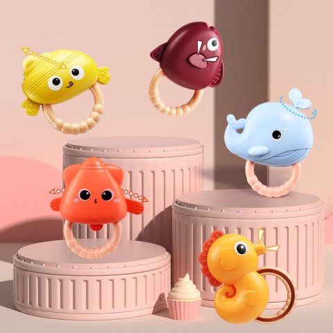 Karuzela Do Łóżeczka Sterowana Pilotem Projektor Dźwięki Czerwona LEAN Toys Karuzela Do Łóżeczka Sterowana Pilotem Projektor Dźwięki Czerwona LEAN Toys