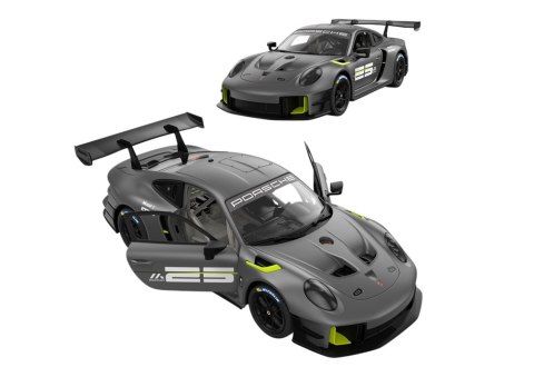 Klocki Konstrukcyjne Auto RC Rastar 1:18 Porsche 911 GT2 Szare 68 Elementów Rastar Klocki Konstrukcyjne Auto RC Rastar 1:18 Porsche 911 GT2 Szare 68 Elementów Rastar