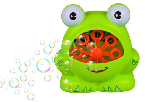 Maszynka Do Robienia Baniek Mydlanych Żaba LEAN Toys Maszynka Do Robienia Baniek Mydlanych Żaba LEAN Toys