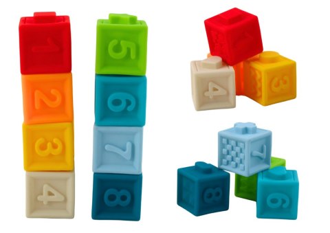 Miękkie Klocki Edukacyjne Do Kąpieli 20 Elementów Zwierzęta Kształty LEAN Toys Miękkie Klocki Edukacyjne Do Kąpieli 20 Elementów Zwierzęta Kształty LEAN Toys