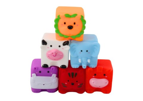 Miękkie Klocki Edukacyjne Do Kąpieli Zwierzęta LEAN Toys Miękkie Klocki Edukacyjne Do Kąpieli Zwierzęta LEAN Toys