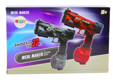 Pistolet Na Wodę Automatyczny Elektryczny Zielony LEAN Toys Pistolet Na Wodę Automatyczny Elektryczny Zielony LEAN Toys