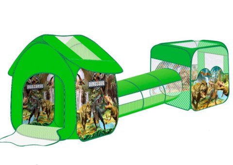 Plac Zabaw Dla Dzieci 3w1 Namiot Iglo Basen Dinozaury LEAN Toys Plac Zabaw Dla Dzieci 3w1 Namiot Iglo Basen Dinozaury LEAN Toys