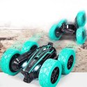 Samochód Kaskaderski Twister Sterowanie Gestem Ręki Pilot Niebieski LEAN Toys