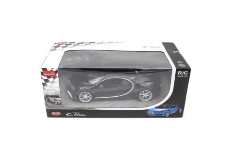 Samochód Zdalnie Sterowany RC Bugatti Chiron 1:14 Czarny Rastar Samochód Zdalnie Sterowany RC Bugatti Chiron 1:14 Czarny Rastar