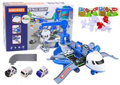 Samolot Interaktywny Do Rozłożenia Komisariat Policji 2w1 DIY LEAN Toys Samolot Interaktywny Do Rozłożenia Komisariat Policji 2w1 DIY LEAN Toys