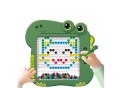 Tablica Magnetyczna Edukacyjna Dinozaur Pad Układanka Zielona LEAN Toys