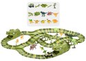 Tor Wyścigowy DIY Dinozaur 240 Elementów LEAN Toys