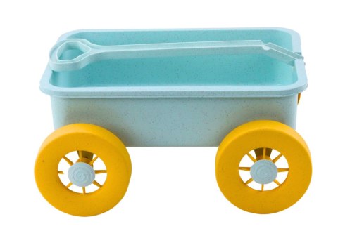Wózek Na Zabawki Do Piasku Pastelowy Turkusowy LEAN Toys Wózek Na Zabawki Do Piasku Pastelowy Turkusowy LEAN Toys
