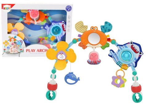 Zawieszka Na Łóżeczko Bujaczek Zwierzęta Morskie Ocean LEAN Toys Zawieszka Na Łóżeczko Bujaczek Zwierzęta Morskie Ocean LEAN Toys