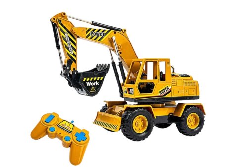 Zdalnie Sterowana Koparka Spychacz Na Pilot R/C 2W1 Dla Dzieci LEAN Toys Zdalnie Sterowana Koparka Spychacz Na Pilot R/C 2W1 Dla Dzieci LEAN Toys