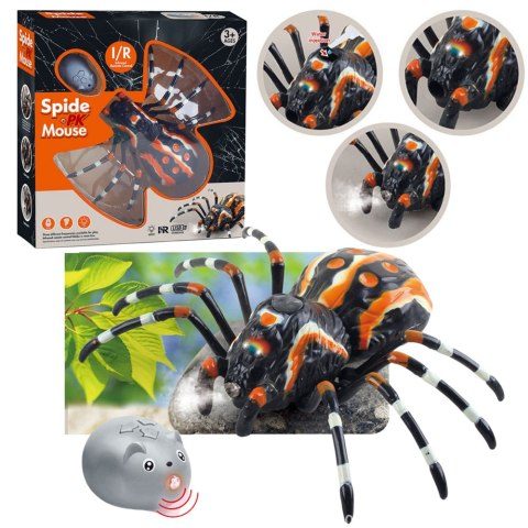 Zdalnie Sterowany Pająk Tarantula Podczerwień Czarny R/C ST LEAN Toys Zdalnie Sterowany Pająk Tarantula Podczerwień Czarny R/C ST LEAN Toys