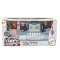 Zestaw Kasa Sklepowa Produkty Spożywcze Skaner Koszyk 24 El LEAN Toys
