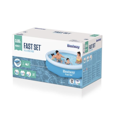 Basen Ogrodowy Rozporowy 305 x 66 cm Bestway 57458 Bestway Basen Ogrodowy Rozporowy 305 x 66 cm Bestway 57458 Bestway