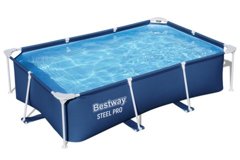 Basen Ogrodowy Stelażowy 259 x 170 x 61cm Bestway 56403 Bestway Basen Ogrodowy Stelażowy 259 x 170 x 61cm Bestway 56403 Bestway