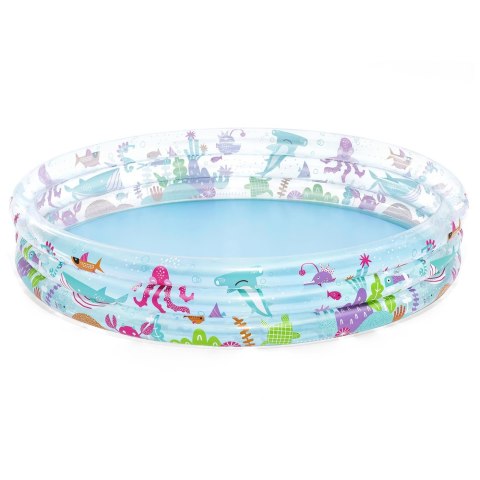 Dmuchany Basen Morski Świat 183 x 33 cm Bestway 51005 Bestway Dmuchany Basen Morski Świat 183 x 33 cm Bestway 51005 Bestway