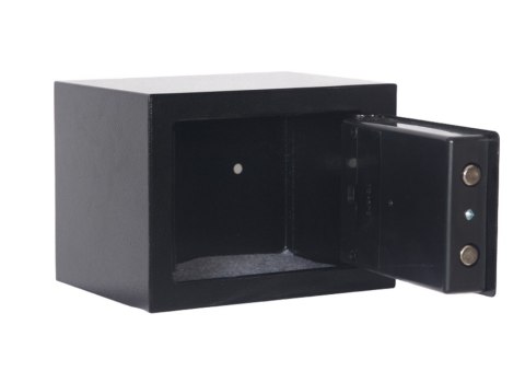 Domowy Sejf Na Kluczyk Stalowy Czarny 35x25x25cm LEAN Domowy Sejf Na Kluczyk Stalowy Czarny 35x25x25cm LEAN