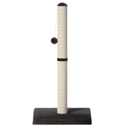 Drapak dla Kota Słupek do Drapania Wieża Ciemnoszary 80 cm x 40 cm LEAN