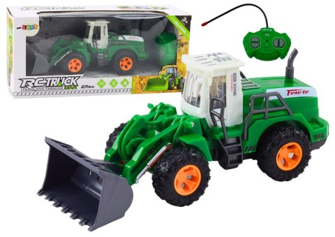 Koparka Ładowarka R/C Zdalnie Sterowana Unoszone Ramie Zielona LEAN Toys Koparka Ładowarka R/C Zdalnie Sterowana Unoszone Ramie Zielona LEAN Toys
