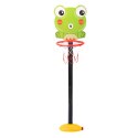 Kosz Do Gry W Koszykówkę Regulowany Żaba Zielona 110cm LEAN Toys