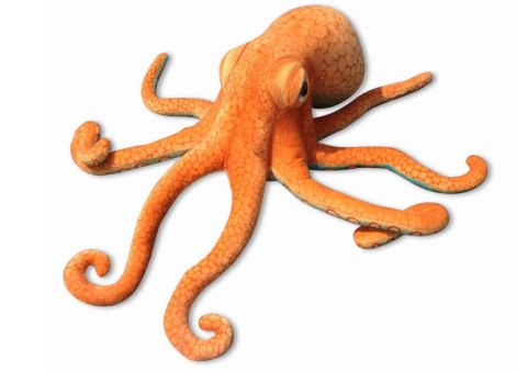 Maskotka Pluszowa Ośmiornica Pluszak Pomarańczowa 55cm LEAN Toys Maskotka Pluszowa Ośmiornica Pluszak Pomarańczowa 55cm LEAN Toys