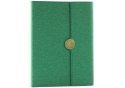 Notes Biurowy Na Magnes Notatnik A5 W Linie Z Obiciem Zielony LEAN