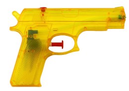 Pistolet Na Wodę Mały Plastikowy Żółty 15 cm x 10,5 cm LEAN TOYS