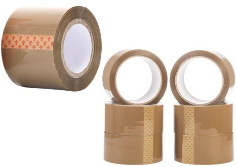 Taśma Pakowa Brązowa Kauczuk Syntetyczny 48MM*50M 54Yd Mocna LEAN
