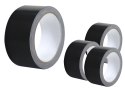 Taśma Tekstylna Wytrzymała Mocna Uniwersalna Czarna 48mm/54Y LEAN