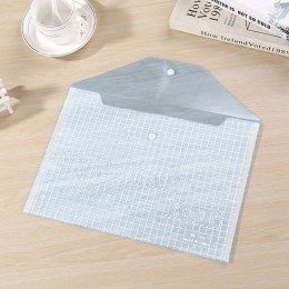 Teczka Folder Kopertowy Z Zapięciem Przeźroczysty Transparentny A4 20 Sztuk LEAN