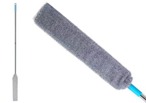 Teleskopowa Szczotka Z Mikrofibry Do Kurzu Płaska LEAN Teleskopowa Szczotka Z Mikrofibry Do Kurzu Płaska LEAN