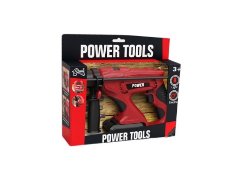 Wiertarka Dla Majsterkowicza Czerwona Wiertła Na Baterie LEAN Toys Wiertarka Dla Majsterkowicza Czerwona Wiertła Na Baterie LEAN Toys