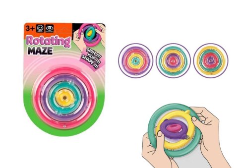 Zabawka Sensoryczna Antystresowe Rotujące Kółka LEAN Toys Zabawka Sensoryczna Antystresowe Rotujące Kółka LEAN Toys