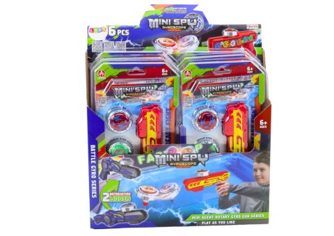 Zestaw Pistolet Wyrzutnia 2 Metalowe Krążki Czerwony Światła LEAN Toys Zestaw Pistolet Wyrzutnia 2 Metalowe Krążki Czerwony Światła LEAN Toys