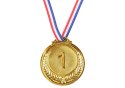 Złoty Medal Pierwsze Miejsce Nagroda Trofeum Cynkowy 6,5cm LEAN TOYS