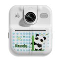 Aparat Natychmiastowy z Drukarką Termiczną Gry 3 Rolki Biały Panda LEAN Toys