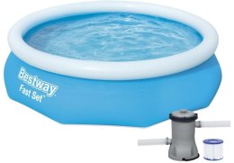 Basen Ogrodowy Rozporowy 305 x 76 cm Zestaw Bestway 57270 Bestway