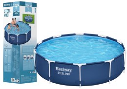 Basen Ogrodowy Stelażowy 305 x 76 cm Bestway 56677 Bestway