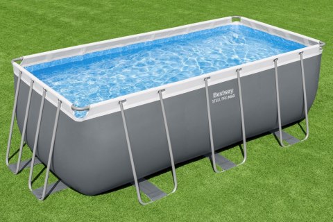 Basen Stelażowy 412 x 201 x 122 cm Bestway 56456 Bestway Basen Stelażowy 412 x 201 x 122 cm Bestway 56456 Bestway