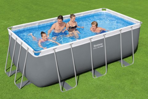 Basen Stelażowy 412 x 201 x 122 cm Bestway 56456 Bestway Basen Stelażowy 412 x 201 x 122 cm Bestway 56456 Bestway