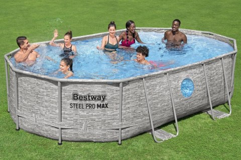 Basen Stelażowy 427 x 250 x 100 cm Bestway 56946 Bestway Basen Stelażowy 427 x 250 x 100 cm Bestway 56946 Bestway