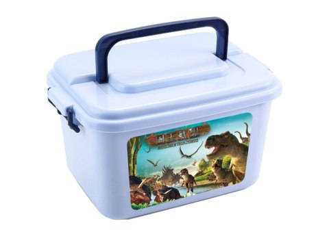 Dinozaury Zestaw Figurek Park Akcesoria Pudełko 46 Elementów LEAN Toys Dinozaury Zestaw Figurek Park Akcesoria Pudełko 46 Elementów LEAN Toys