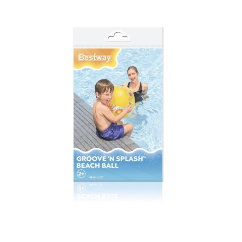 Dmuchana Piłka Żółta 51cm Bestway 31036 Bestway Dmuchana Piłka Żółta 51cm Bestway 31036 Bestway