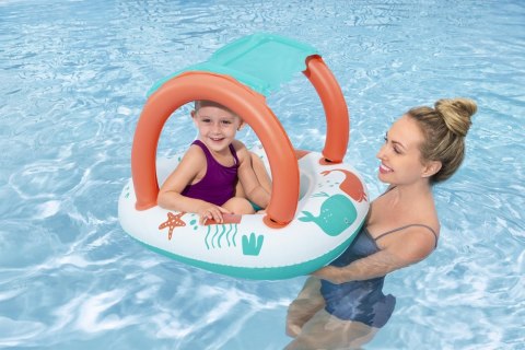 Dmuchany Ponton z Daszkiem 84 x 67cm Bestway 34203 Bestway Dmuchany Ponton z Daszkiem 84 x 67cm Bestway 34203 Bestway