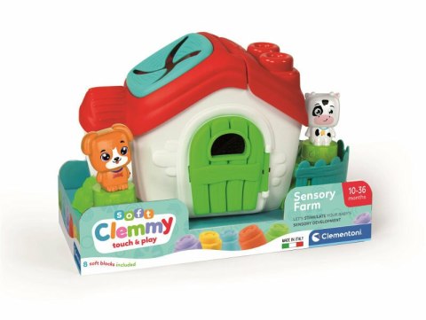Farma Sensoryczna Domek Z Klockami Clementoni 17767 Clementoni Farma Sensoryczna Domek Z Klockami Clementoni 17767 Clementoni