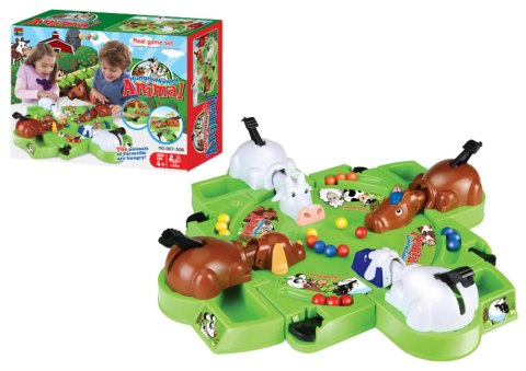 Gra Zręcznościowa Farma Głodne Zwierzęta Kulki LEAN Toys Gra Zręcznościowa Farma Głodne Zwierzęta Kulki LEAN Toys