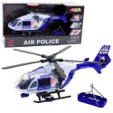 Helikopter Policyjny Hak Nosze Światła Dźwięki 1:12 LEAN Toys